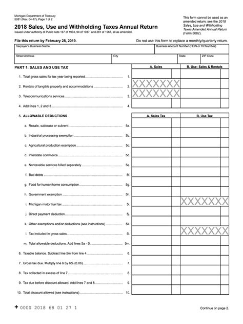 mi gov form 5081.